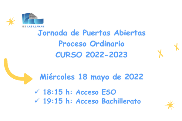 Jornada Puertas abiertas 18M