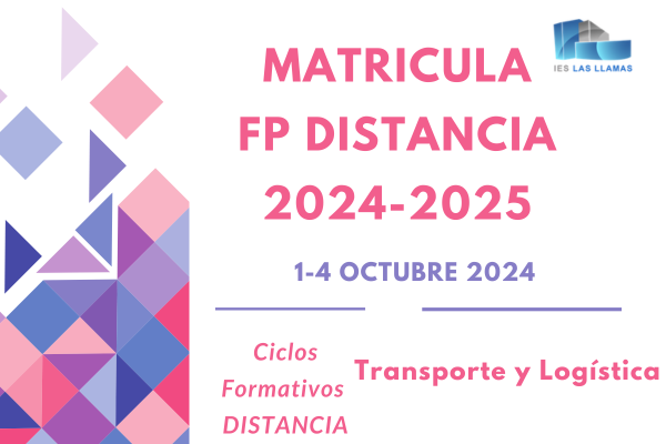 Matricula 24 25 FP DISTANCIA