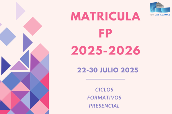 Matricula 25 26 FP